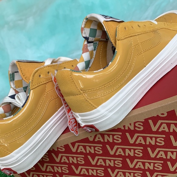 VANS SK8-Low Reissue SNEAKERS KarinaRozunko Ptnthny/Gold WMNS - Picture 12 of 16